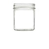 Nakpunar 12 pcs, 8 oz Mason Jars with White Plastisol