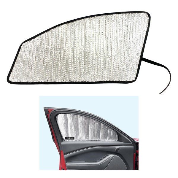 YelloPro Custom Fit Side Window Front Seat Sunshade Accessories (Set