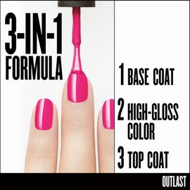 COVERGIRL Outlast Stay Brilliant Nail Gloss Nuclear 97, .37 oz