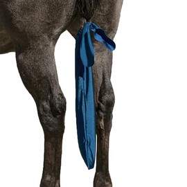 UltraFlex Tail Bag | UV Protection Over 95% | Self-Tying for Secure Fit | Soft & Durable | Machine Washable | Package of 3 | Color Royal