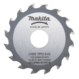 Makita A-202423 Chip Saw for Ceramics Siding, Outer Diameter 3.1 inches (80 mm), Number of Blades: 16T