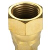 Mtsooning 1lb Propane Disposal Regulator Adapter Fitting with 1/4" Quick