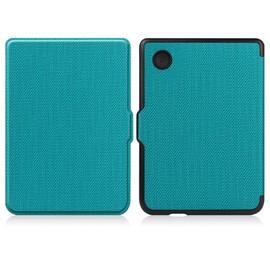 HGWALP Slimshell Case for 6" Kobo Clara 2E 2022 Released/Clara Colour/Clara BW(2024) Premium, Lightweight PU Leather Cover with Auto Sleep/Wake for Kobo Clara 2E 6inch-Sky Blue