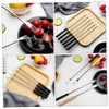 Ciieeo 6Pcs Stainless Steel Fondue Forks Household Dipping Forks with