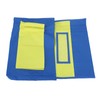 Chairback Pocket with Clear Label Slot Strong Stitching 600D Oxford