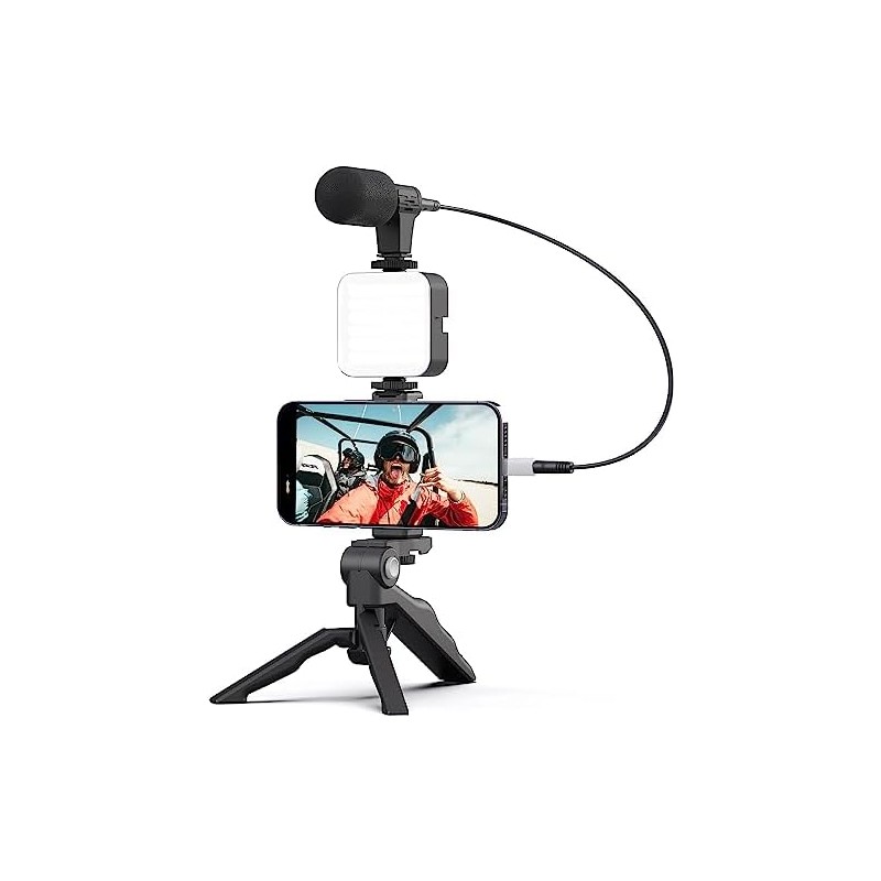 Acuvar - Kit de video para teléfono de 6 piezas,