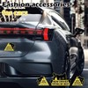 3Pcs New Driver Car Magnet Sticker Set, Funny Cute Cat