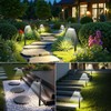 Ahaorigin 12 Pack Solar Pathway Lights Outdoor, 12 Brighter LED