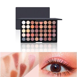 zalati Eyeshadow Palettes Long Lasting Glitter Waterproof Sweatproof Eyeshadow Kit for All Skin Types Makeup Beauty - 40 Colors
