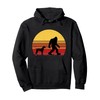 German Shorthaired Pointer Funny Retro Dog Design Pullover Hoodie