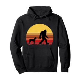 German Shorthaired Pointer Funny Retro Dog Design Pullover Hoodie