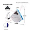 Double Sided Magnetic Window Wiper Comes with 38 Accessory Sets