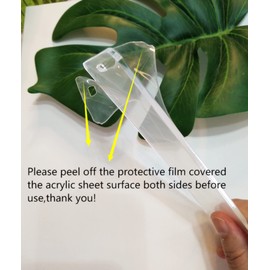 10pcs Acrylic Rectangular Bookmark Banks,Blank Acrylic Sheet,Acrylic Blank Bookmark with Tassels for DIY Projects and Present Tags (Clear, 2''x6'')