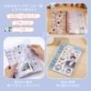 Sticker Notebook, Star Pattern, Binder, Clear, Sticker Book, Mini Sticker,