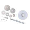10PCS Set Inside Pipe Cutter Carbon Steel and Stainless Steel