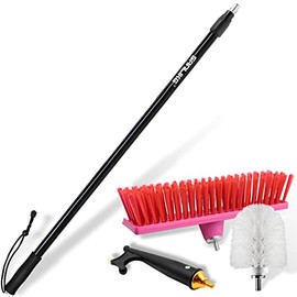 SAN LIKE Boaters Combo Set - Boat Brush, Boat Hook, Drill Brush, Telescoping Pole…