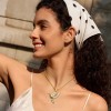 Collar Para Mujer Bano Oro 14k Dije Colibri Moissanita Multi
