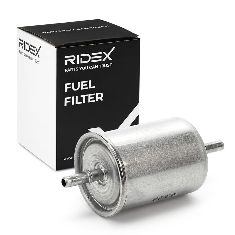 RIDEX 9F0009 Fuel Filter Line Filter Compatible with VW Golf