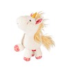 sigikid 43272 Unicorn Patchwork Sweety, Plush, Cuddly Toy, Cuddly Soft,
