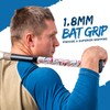 1.8mm Bat Grip, Great-Tacky Bat Wrap, Non-Slip Dotted Baseball Bat