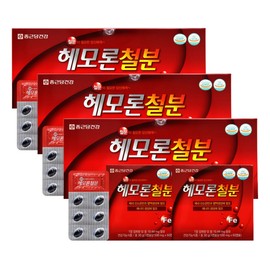 Chong Kun Dang Health Hemoron Iron Heme Iron Iron Supplement 500mg Pregnant Women Children Baby Infants 120 Capsules 3 / 종근당건강 헤모론 철분 헴철 철분제 500mg 임산부 어린이 아기 유아 120캡슐 3개