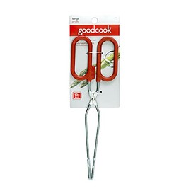 GoodCook Kitchen Tongs SS RED 10"