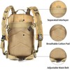 CINGHI LUSSO Militärischer Rucksack, 25 l, wasserdicht, militärische Rucksäcke für