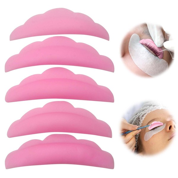 PAVIKE Eyelash Perm Shield, 5 Payers, Eyelash Perm Rod, Pine