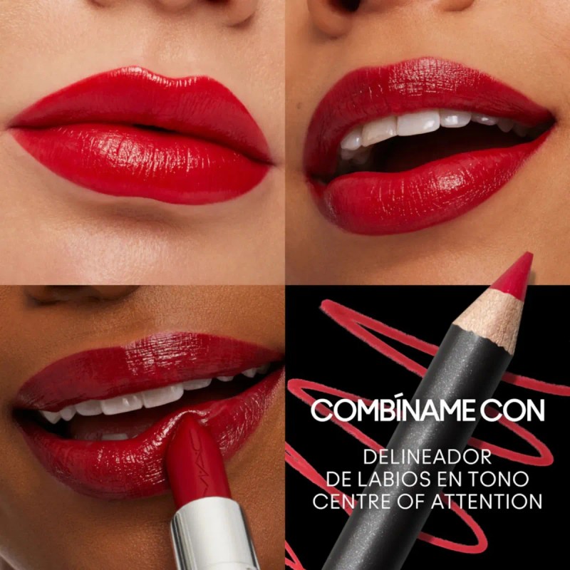 Labial Mini MAC MACximal Sleek Satin Centre Of Attention Satinado