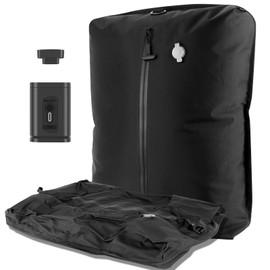 Professional Vacuum Bags for Travel with Wireless Vacuum Pump, Dobaly IP67 Reusable Vacuum Compression Bags for Suitcases and Backpack Space Saver Vacuum Bags Lightweight&Durable (2PC+Pump)