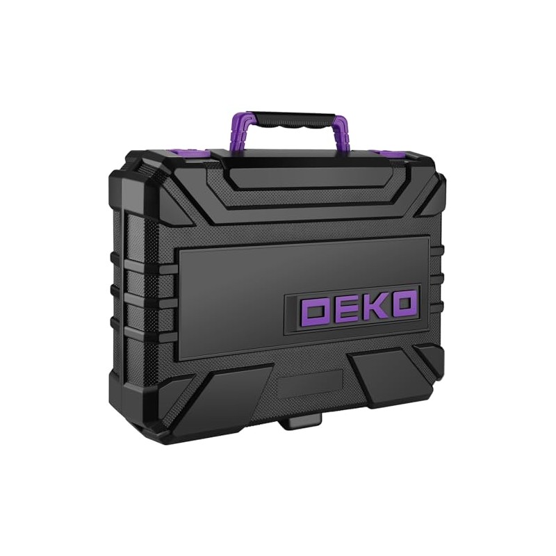 DEKOPRO Tool Set: Tool Kit with 8V Cordless Drill, Hand