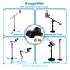 KayNicam 1 Pcs Microphone Clip, Mic Holder for Microphones with
