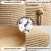 Door Hanging Basket 3 Animal Braided Cotton Rope Wall Mounted