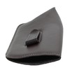 Large Soft Syn.Leather Slip-in Case w/Clip Safety Eyewear Brown 7.25"