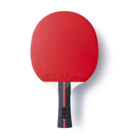 Butterfly Tischtennisschläger Ovtcharov Striker | Profi-Tischtennisschläger für ambitionierte Tischtennisspieler | ITTF-Zulassung für Wettkämpfe | extrem griffige/klebrige Beläge für maximalen Spin