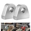 Weld on Shackle Clevis Mounts, for Most Vehicles Bumper Towing,