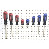Plastic Multi-Purpose Peg Board Tool Holders Pegboard Wall Hooks -