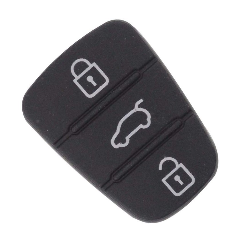 Rubber Keypad with 3 Buttons Replacement Buttons INION Compatible with