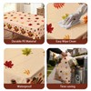 IMISHM Thanksgiving Tablecloth Pack Disposable Plastic Tablecloths for Rectangle Tables