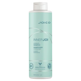 Joico InnerJoi Hydrate Shampoo | For Dry Hair & Scalp | Sulfate & Paraben Free | Naturally-Derived Vegan Formula | 33.8 oz