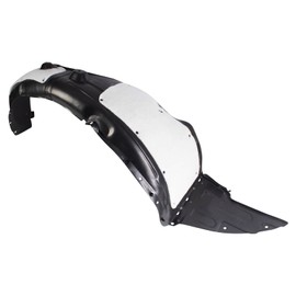 TRQ Front Right Inner Fender Liner Black Passenger Side Compatible with 2014-2015 Kia Optima KI1249132
