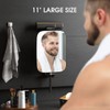 TOUCHBeauty Shower Mirrors for Men, 3X Magnification Shaving Mirror with