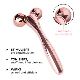 Sincero Salon - 3D Face Massager - Anti-Wrinkle Face Massager - Instant Face Lift - Face Massager Against Wrinkles - 3D Face Massage Roller - 3D Face Roller Massage