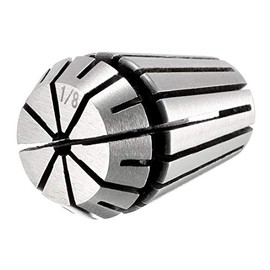 sourcing map ER20 1/8" Spring Collet Chuck for CNC Engraving Machine Lathe Milling Tool
