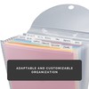 Advantus Expandable Paper Organizer, Accordion File Organizer, Important Document Holder,