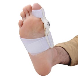 PEDIMEND™ Bunion Splint with Adjustable Strap (1PCS) - Bunion Aid Hinged Splint - Big Toe Straightener - Protector For Hallux Valgus - Restore Natural Alignment - UNISEX - Foot Care