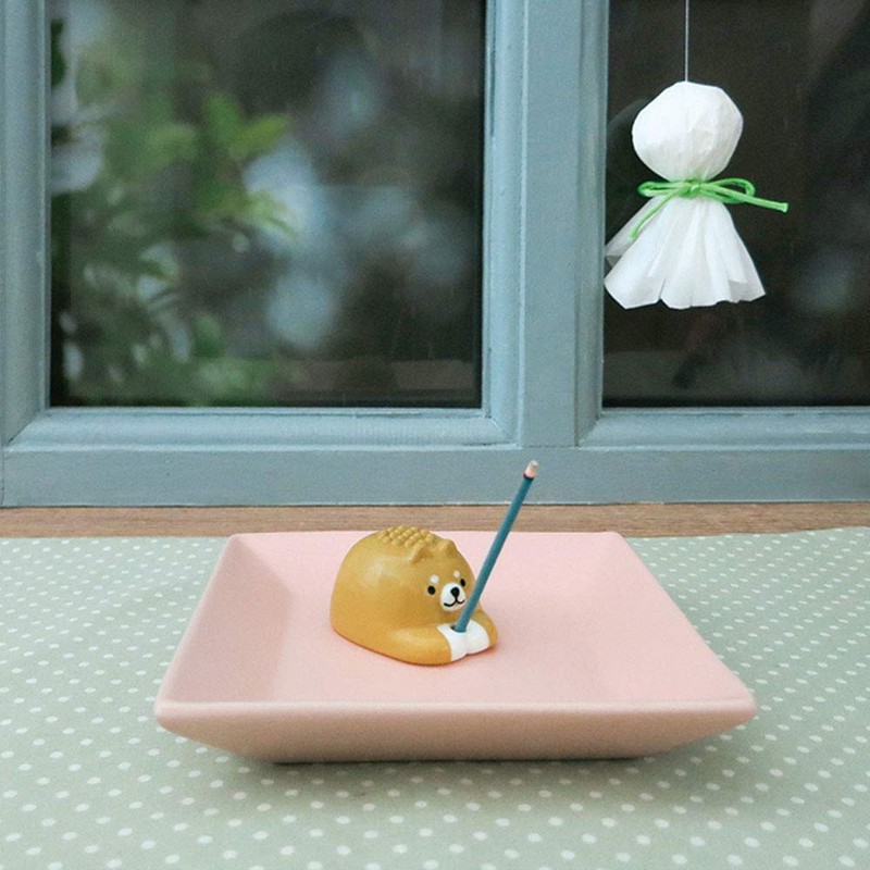 Decore AG-43668 2-Way Animal Incense Holder, Hedgehog 1.5 x 1.9