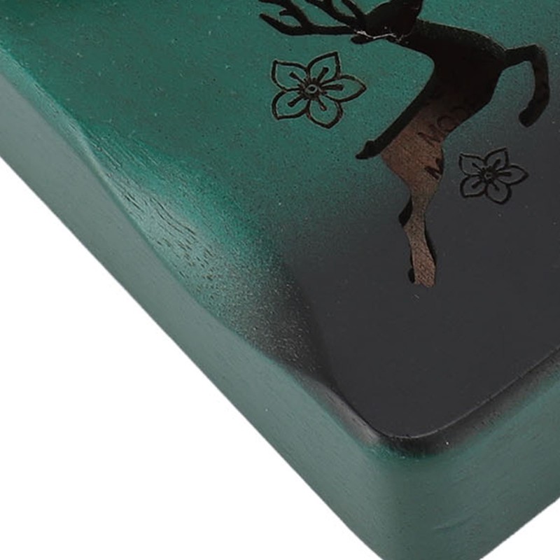 Finger Thumb Piano 17 Keys Exquisite Engraved Pattern Wood Kalimba