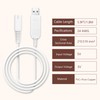 Replacement USB Charging Cable for Waterpik Water Flosser WP360, WP360W,