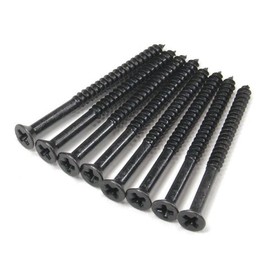 Hinge Outlet Wood Screws, Heavy-Duty Screws for Doors, Cabinets, Furniture & DIY Projects (Oil Rubbed Bronze, 9 X 2 1/4, 96 Pack)
